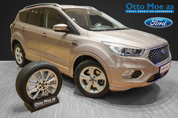 Ford Kuga 2,0 TDCi 180hk AWD Vignale aut BRUKTBILKAMPANJE 2018, 61 186 km, kr 439 900,-