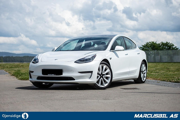 Tesla Model 3 LR AWD AP/HIFI/VINTER/19"+18" 2019, 27 000 km, kr 429 900,-