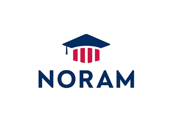 Norge-Amerika Foreningen (NORAM) logo