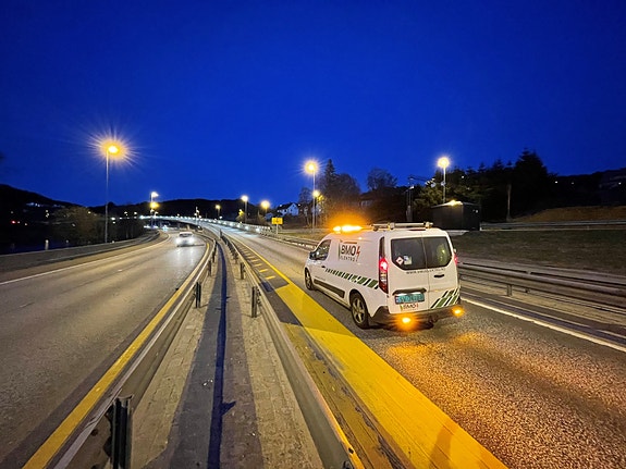 På jobb i samferdsel