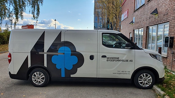 Vi har el biler i vår serviceavdeling