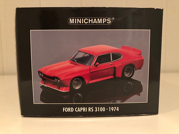1:18 Ford Capri RS 3100 1974 Minichamps | FINN-torget