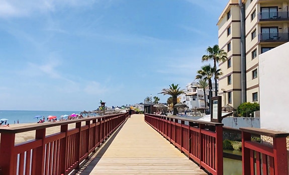 La Cala strandpromenade