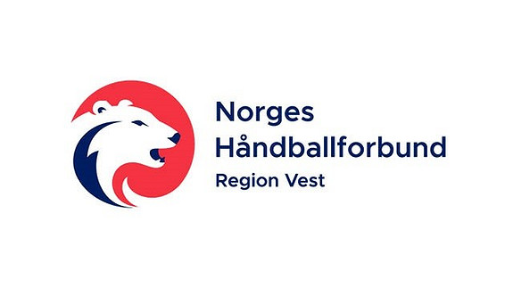 Norges håndballforbund Region Vest logo