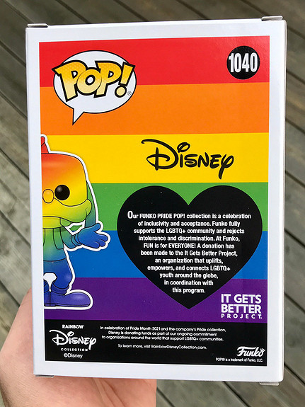 Funko Pop! Goofy (Rainbow) [Pride Collection] | Disney (1040) Excl