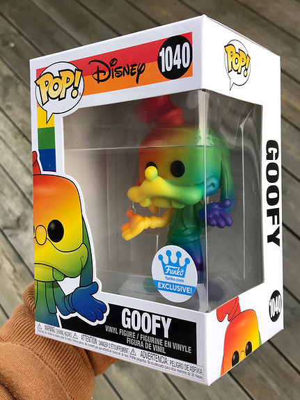 Funko Pop! Goofy (Rainbow) [Pride Collection] | Disney (1040) Excl