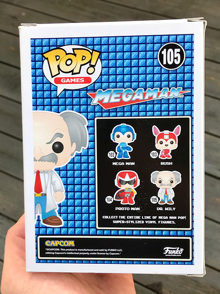 Funko Mega Man Funko POP Vinyl Figure Set: Rush and Dr. Wily