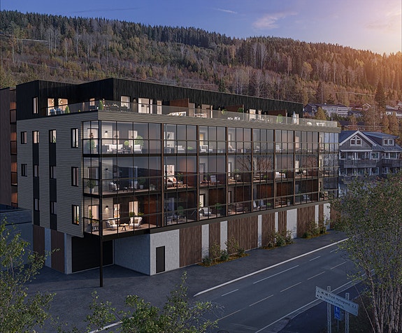 Velkommen hjem til Storvegen 49! (Illustrasjon)