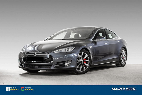 Tesla Model S P90DL AP/LUFT/SOLTAK/HIFI/VINTER/SKINN/UTVIDET GARANTI 2015, 95 060 km, kr 389 900,-