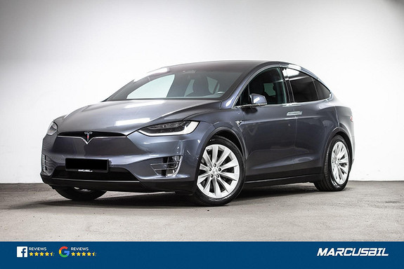 Tesla Model X 75D AP2.5/EAP/LUFT/SKINN/CARBON/H.FESTE/S&V 2017, 70 000 km, kr 499 900,-