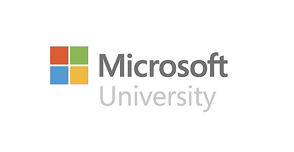Microsoft University logo
