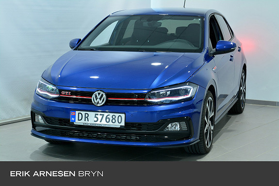 Volkswagen Polo 2,0 GTI 200 HK DSG Active info, Keyless, Beats + + +  2019, 39 400 km, kr 289 900,-