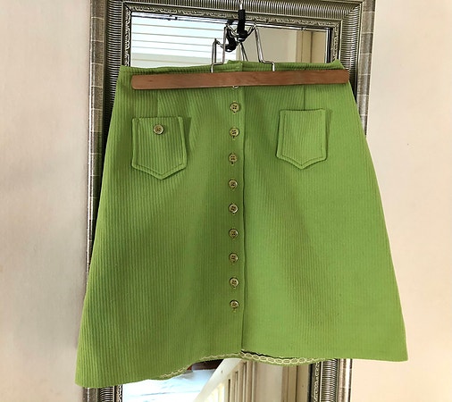 vintage mini skjørt fra Bobbie Brooks str S/ XS ( se mål) tils : 500,-