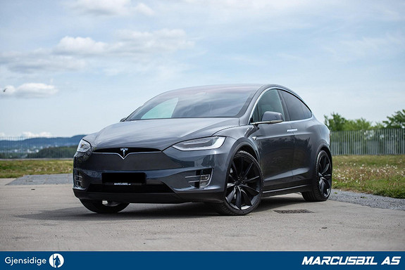 Tesla Model X 100D AP/5S/LUFT/22" ONYX 2017, 81 300 km, kr 579 900,-