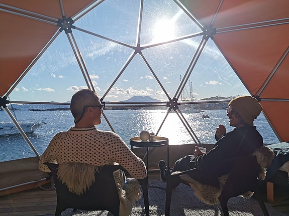 Himmelhiet, en del av vår overnatting