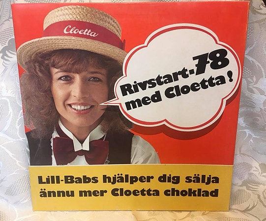 SJELDEN LILL-BABS LP-PLATE SELGES KR 150