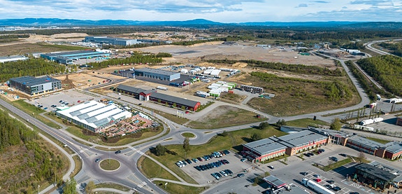 OVERSIKTSBILDE BRANSJESENETERET GARDERMOEN NÆRINGSPARK