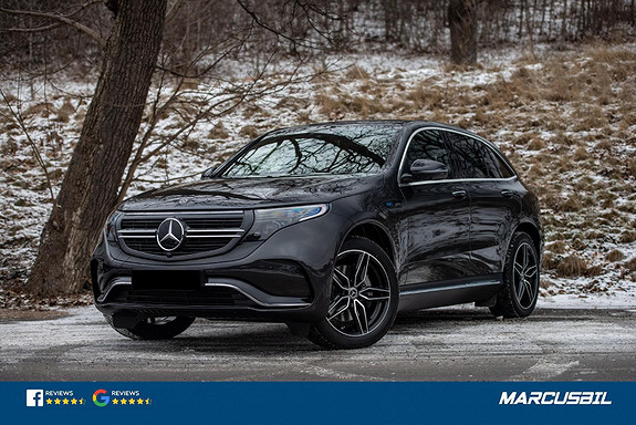 Mercedes-Benz EQC 400/4MATIC/AMG/H.HESTE/BURMESTER/21"/NORSK 2021, 1 000 km, kr 739 000,-