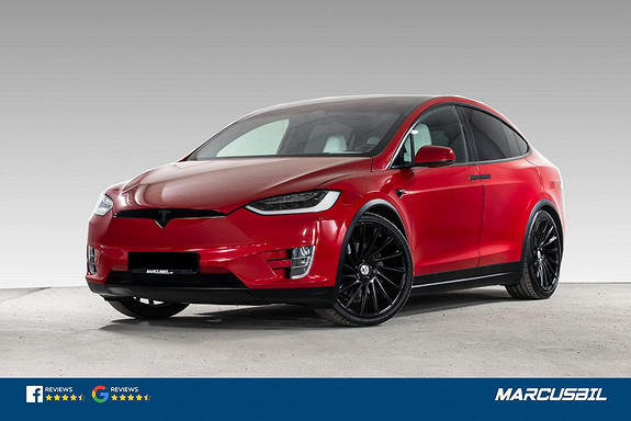 Tesla Model X 90D AP2/VINTER/HIFI/H.FESTE 2017, 86 800 km, kr 569 900,-