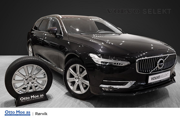 Volvo V90 D4 190hk Inscription AWD aut VOC, Navigasjonspakke 2017, 56 463 km, kr 499 900,-