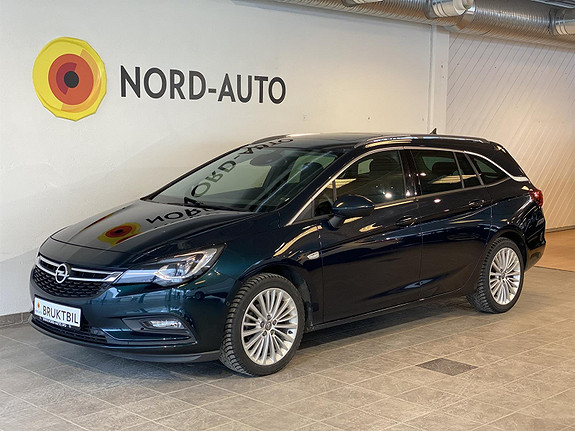 Opel Astra 1.4 SPORTSTOURER/150HK/AUT/LED/KROK/SKINN/NAVI/SOLTAK 2016, 73 300 km, kr 199 900,-