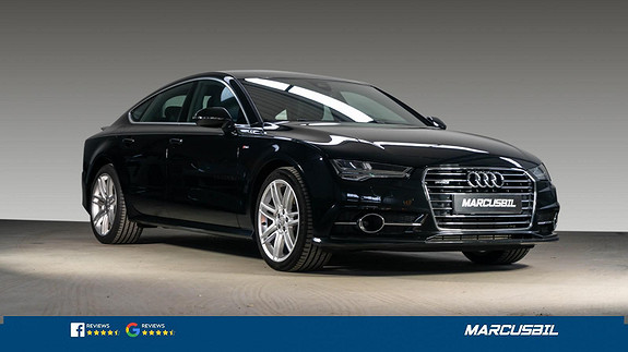 Audi A7 3 TDI 211HK/BOSE/HEADUP/NIGHT.V/LUFT/S-LINE/S+ V/NORSK 2015, 68 000 km, kr 459 999,-