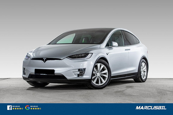 Tesla Model X 75D AP/5S/LUFT/H.FESTE/S+ V/GRATIS LADING 2017, 65 000 km, kr 519 900,-