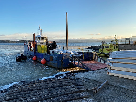 Material og Utstyrsfrakt - MS Rasmus