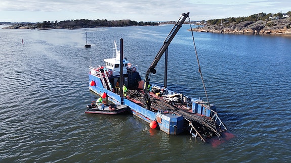 Kabelsanering - MS Rasmus