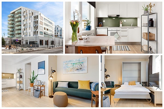 Nordvik Lørenskog v/Thomas Larsen har gleden av å presentere Kanalveien 4 - En strøken 1-roms i 3.etasje fra 2017.