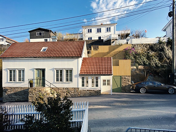 Hasdalgata 8 - 3D tegning av prosjektert og godkjent rehabillitering
