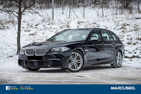 BMW 5-serie M550D xDrive/H&K/HEAD-UP/ACC/PANO/M-SPORT 2016, 92 000 km, kr 599 900,-