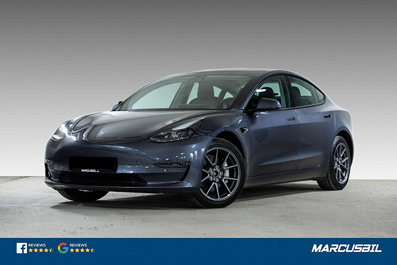 Tesla Model 3 LR AWD AP/H.FESTE/VARMEPUMPE/ 2021, 5 500 km, kr 485 000,-