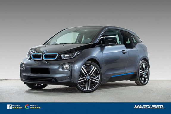 BMW i3 60AH FULLY CHARGED/SKINN/NAVIPRO/H&K 2016, 27 000 km, kr 139 900,-
