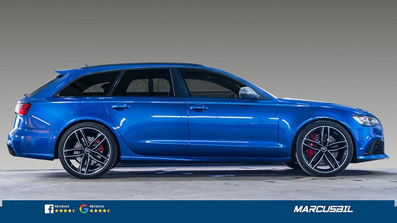 Audi RS6 PERFORMACE/605HK/VALCONA/CARBON/BOSE/HUD/PANO 2017, 64 500 km, kr 1 079 000,-