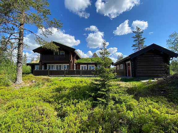Stor hytte 1,5 time fra Oslo - fantastisk turterreng på Gåsbu