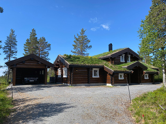 Stor hytte 1,5 time fra Oslo - fantastisk turterreng sommer og vinter