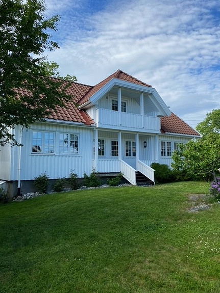 Koselig hus på idylliske Husøy