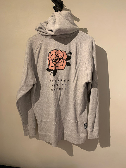 Dope sales rose hoodie