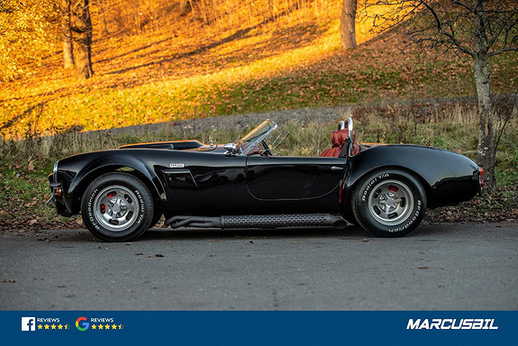 AC Cobra Replica , Bygget og godkjent på Corvette C3, 1981, 26 751 km, kr 799 000,-