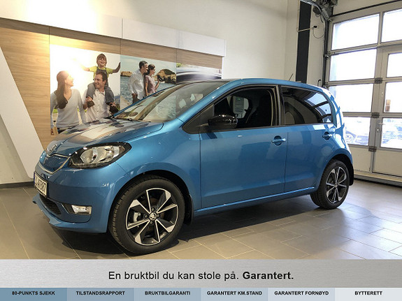 Skoda Citigo -e iv style SVART TAK/OPPV.FRONTRUTE 2021, 3 000 km, kr 199 000,-