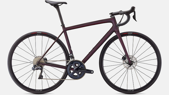 Specialized Aethos - Satin Red Tint/ Dream Silver