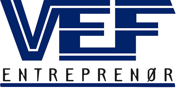 VEF Entreprenør logo