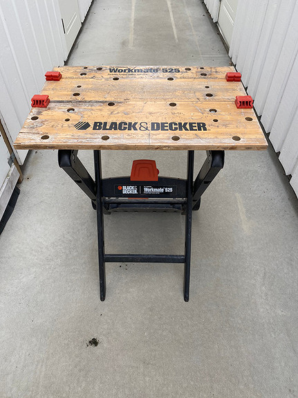 Black Decker workmate 525 bord og tralle i ett selges FINN