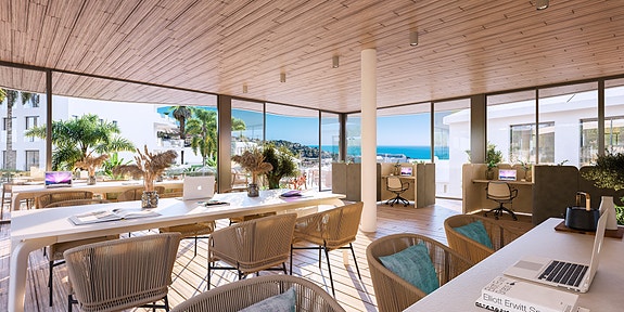 Flotte fellesområder både ute og inne