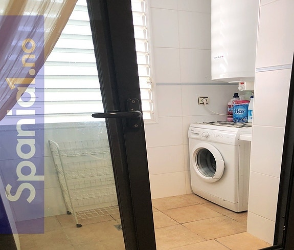 Vaske- oppbevaringsrom