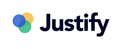 Justify logo