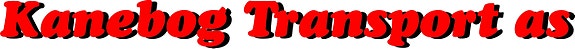 Kanebog Transport As logo