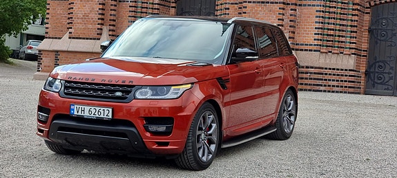 Bruktbil til salgs: Land Rover Range Rover Sport - 2014 - Rød - 292 hk ...
