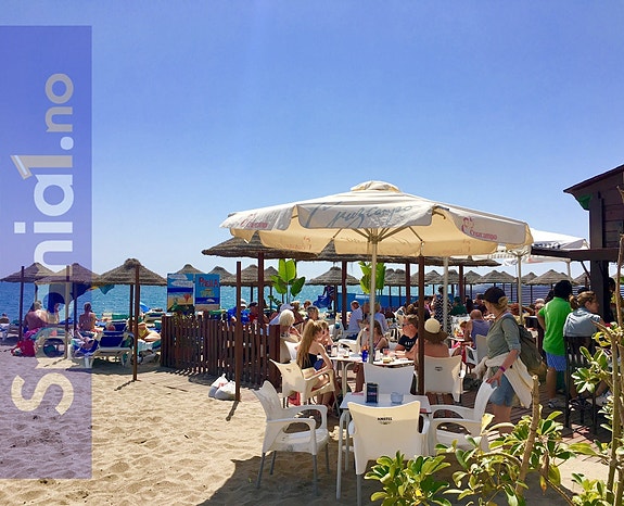 La Cala strand / chiringuitos